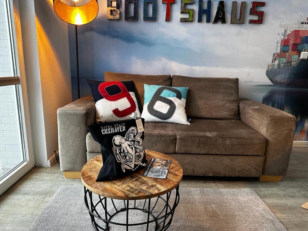Bootshaus Appartements Cuxhaven Zewnętrze zdjęcie